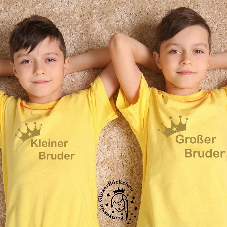 Read more about the article Kleiner & Großer Bruder Bundle Bügelbilder