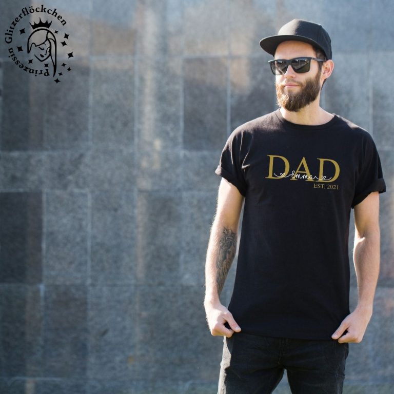 Read more about the article Papa T-Shirt mit Kindernamen personalisiert